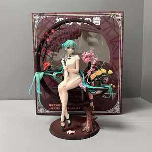 Hatsune Miku Qipao Themed Figure, 1/7 Scale Changeable Hand Anime Model, Collectible Display Piece, Wholesale Future Edition