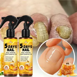 Bee Venom Nail Strengthening Oil (2pcs), Moisturizer: Nourishes and strengthens nails, the bee venom formula protects fragile nails, improves splitting, deeply moisturizes the nail surface, prevents hangnails, and increases shine for nail care