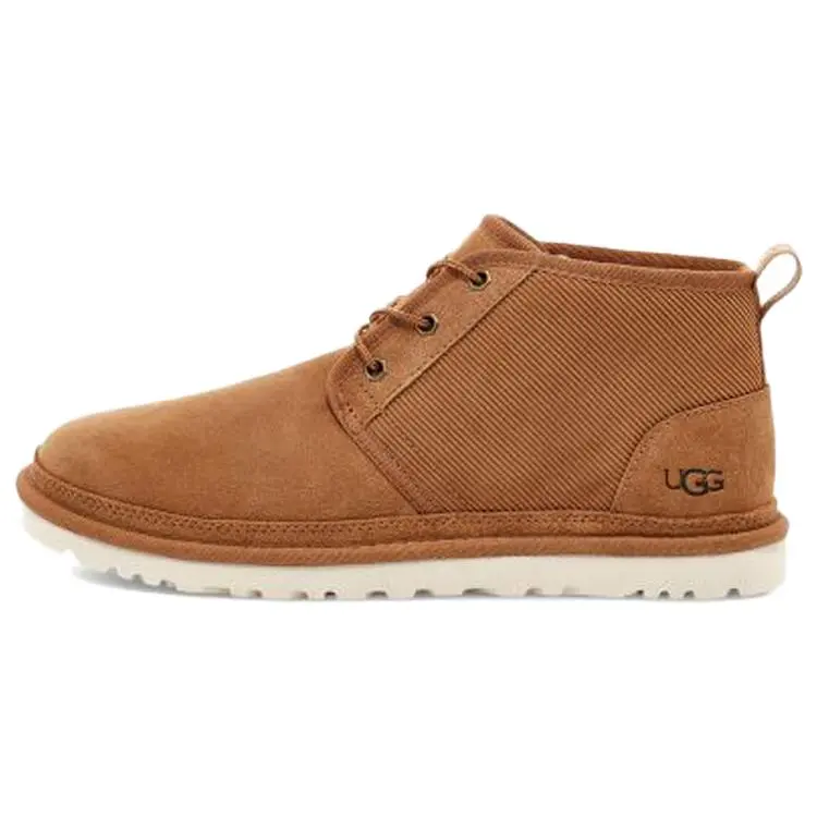 UGG Neumel Corduroy Flat Short Boots 1114196-CHE