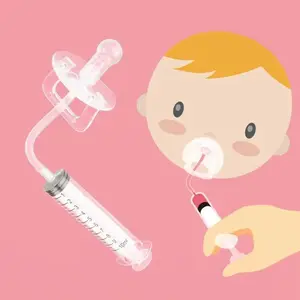 New Baby Pacifier Medicine Dispenser Kit Oral Feeding Syringe Toddler  Liquid Dropper Feeder Utensils Kid Health Feeding Tools