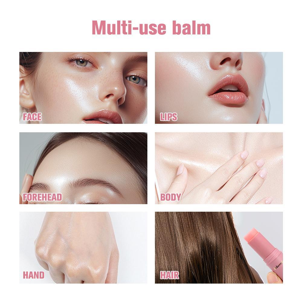 Multi-Purpose Hydrating Balm, 3 Counts Intensive Moisture Stick Face Moisturizer for Face, Eye & Neck, Soothing, Nourishing & Moisturizing, Non-Greasy, Fast-Absorbing, Deeply Hydration & Nourishment, for All Skin Types, Skin Care