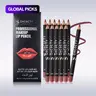 Long Lasting Lip Liner Set, 12pcs/set Matte Lip Liners Waterproof Lip Liner Pencil, Easy Coloring Lip Liner Pen, Suitable for All Occasions Lip Makeup, Cosmetic, Lipliner #GLOBAL PICKS