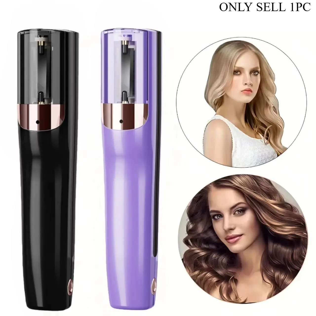 Portable Hair Split Trimmer, Rechargeable Automatic End Clipper, Long Hair Care, Home Daily Hair Tip Repair Tool, Model Rh-666