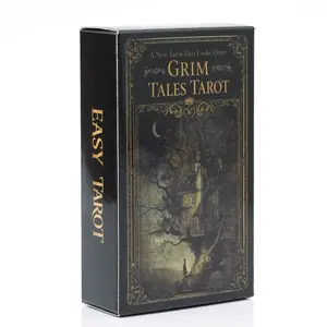 Horror Tarot Deck - 78 Cards, Portable Divination Kit, Predict Fate, Spiritual Guidance, Holiday Gift for Ages 14+