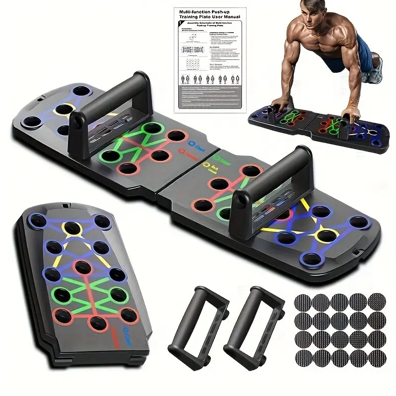 Multifunctional Push-Up Board, Ideal for Home and Gym Workouts, Chest Muscle Enhancer, Overall Health Improvement, Strength Training Tool for Men and Women