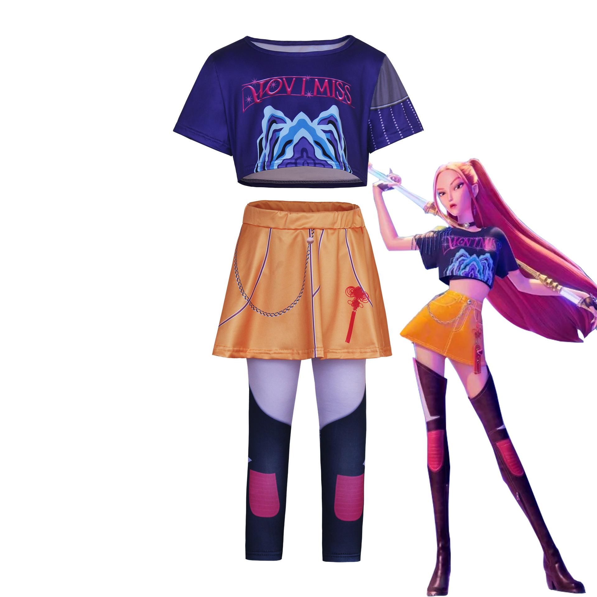 Halloween Witch Squad Cosplay Costume K POP Mirazoi Lumi Anime Outfit