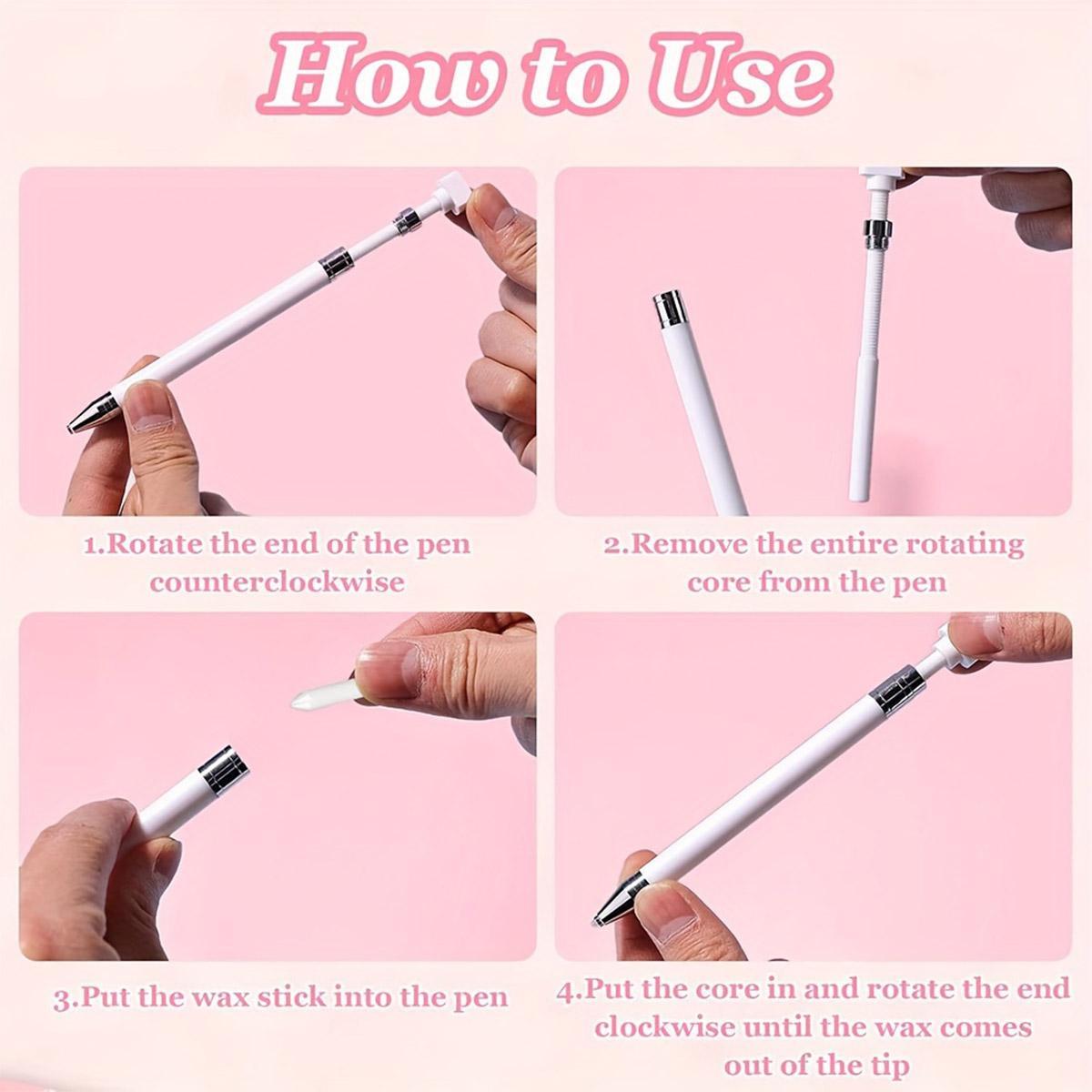 Diamond Art Painting Pen Set, 1 Count Adhesive Pen & 10pcs Replaceable Wax Tip, DIY Diamond Arts Colorful Painting Tool for Home School Office, Christmas Gift, Mother's Day Gift, Gift for Mom!