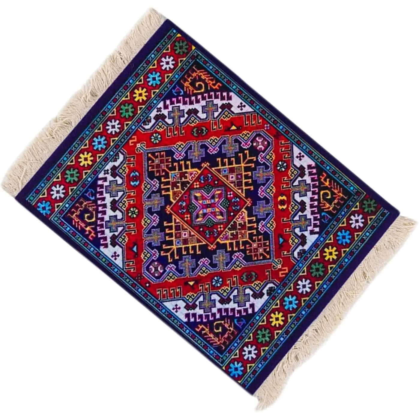 Carpet  Pad | Oriental Style Rug  Mat Rug  Pad Turkish Style Carpet Mousepad for , Laptop, Office,  (B)