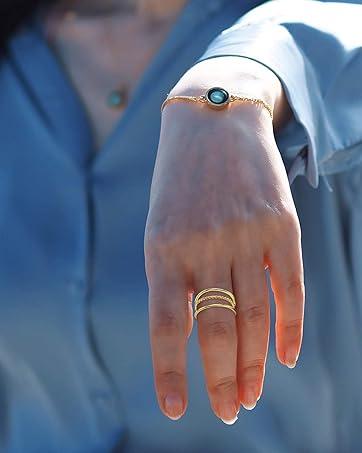 Jstyle 3PCS 14K Gold Plated Toe Rings for Women Adjustable Silver Gold Toe Ring Set Cute Opal CZ Daisy Flower Toe Rings Open Band Hawaiian Beach Summer Foot Jewelry for Women