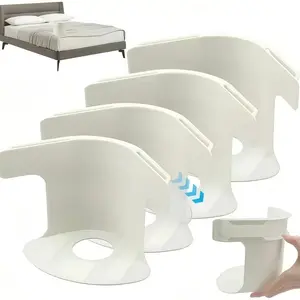 Set of 4 Bed Sheet Clips, Universal Fit Corner Clamps for All Mattress Sizes, Secure and Durable Bedding Accessories, Bed Sheet Grippers, Bed Sheet Holders for Corners, Bedsheet Clip