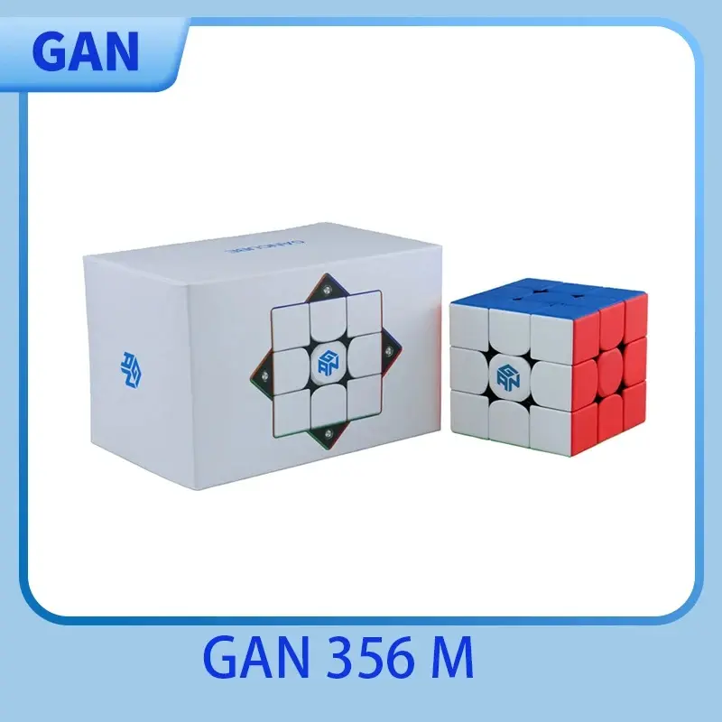 [JudyCube]GAN 356 M UV 3x3 Magnetic Magic Speed Cube Stickerless Gan 356M Toys GAN 356 M Lite Cubo Magico Puzzle