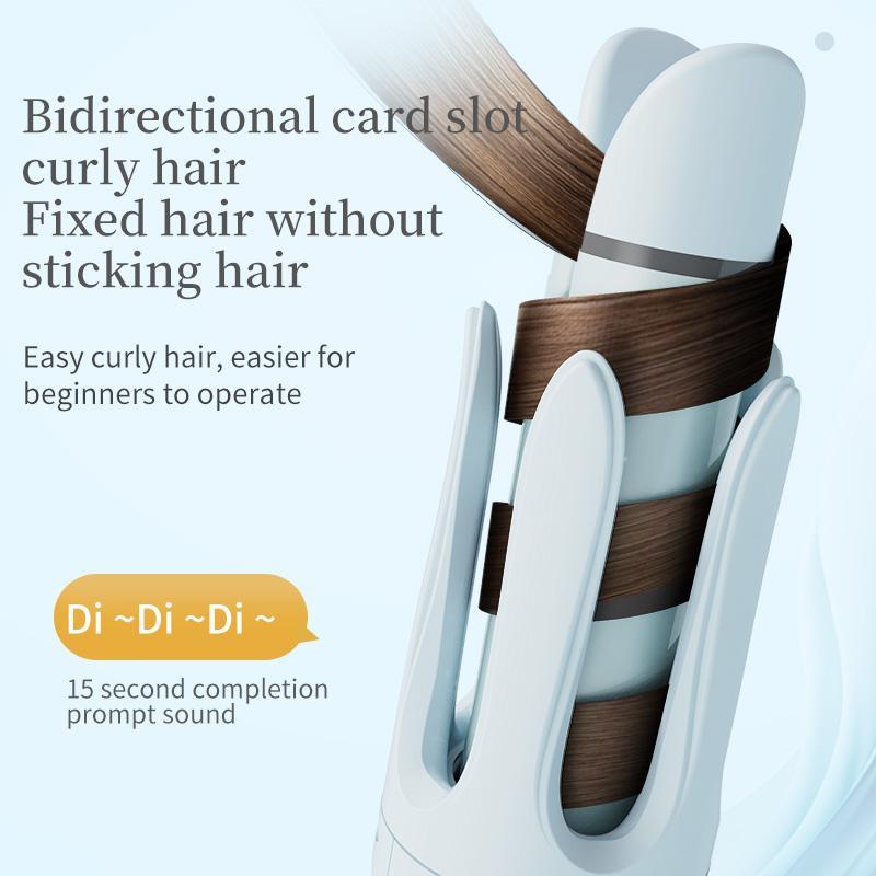 2 in 1 Automatic Curling & Straightening Iron, 1 Count 4 Heat Settings Hair Curler, Fast Heating Hair Styling Tool for Women & Home Use