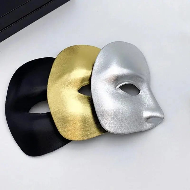 Women Mens Half Face Mask Phantom Of The Opera Mask Venetian Masquerade Masks Party Venetian Cosplay Costume Prom