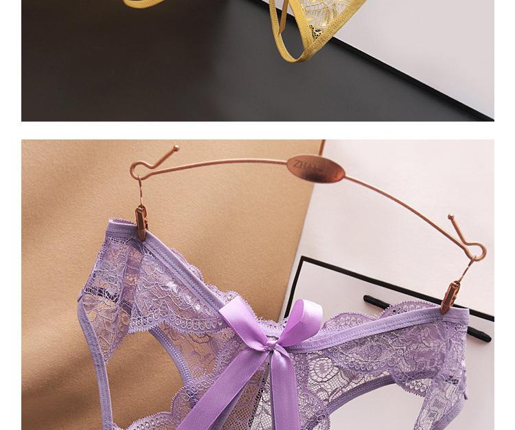 Sexy Women's Seamless Transparent Lace Low Waist Plus Size Crotchless Hollow Out Easy Wear Triangle Panties Womenswear Bridal