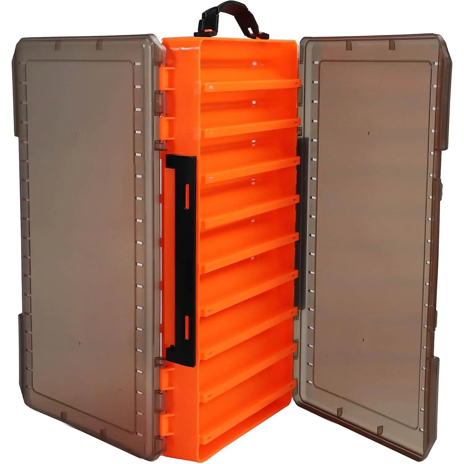 Fishing Lure Box Double Sided Tackle Box 18 Compartment Lure Box 3700 Tackle Tray Crankbait Storage Spinner  Tackle Box Large  Box