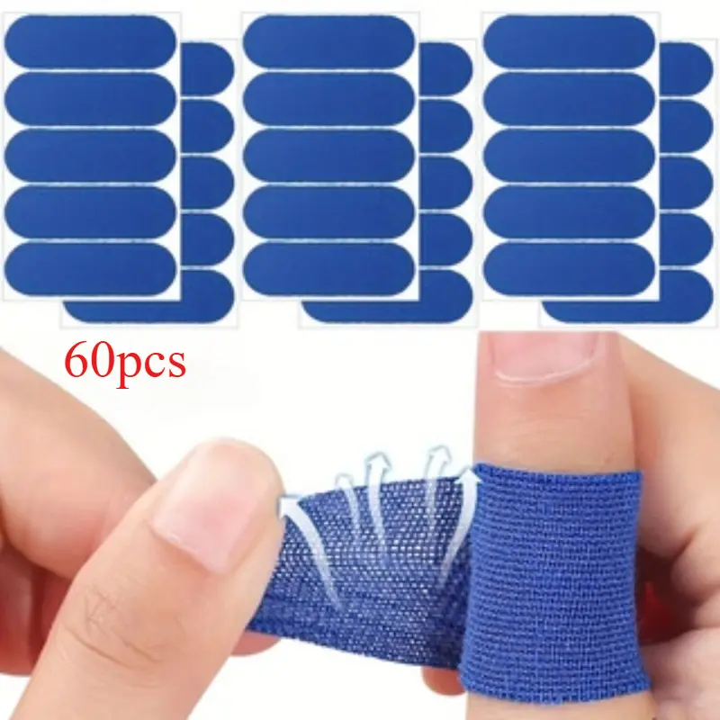 60PCS Sports Finger Protective Tape - Anti-Friction Skin Tone Tape with Flexible Grip, Thumb Support Wraps for Bowling, Gym, Outdoor Sports, Gym Training, Bowling Grip