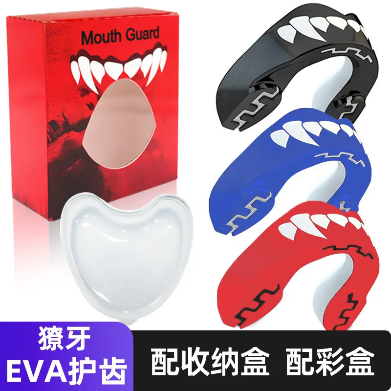 Adult Boil & Bite Mouth Guard for Boxing, MMA, Muay Thai, Taekwondo & Contact Sports – Custom Fit Teeth Protection Gum Shield