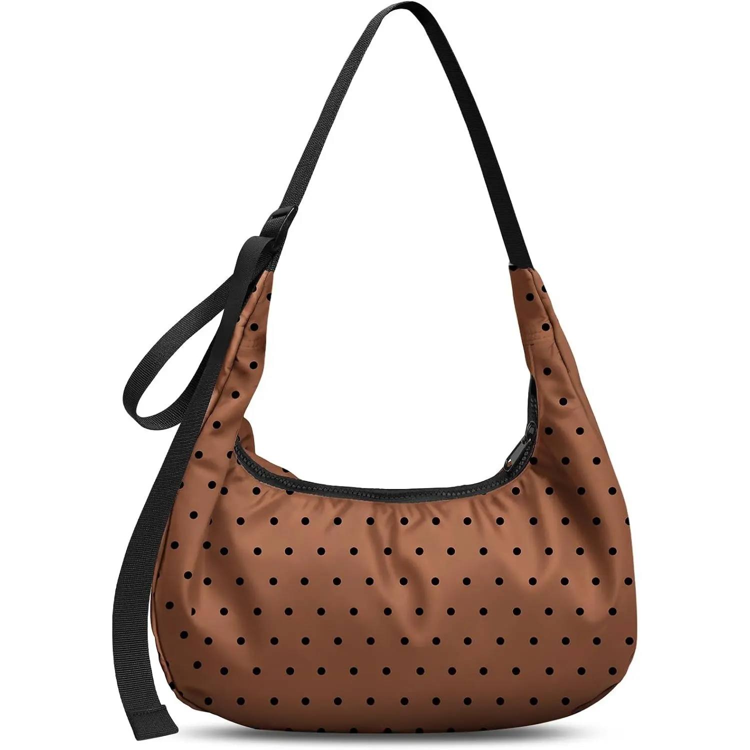 Crescent Bag for Women - Nylon Small Crossbody Bags for Women Adjustable  Strap Cute , for Travel