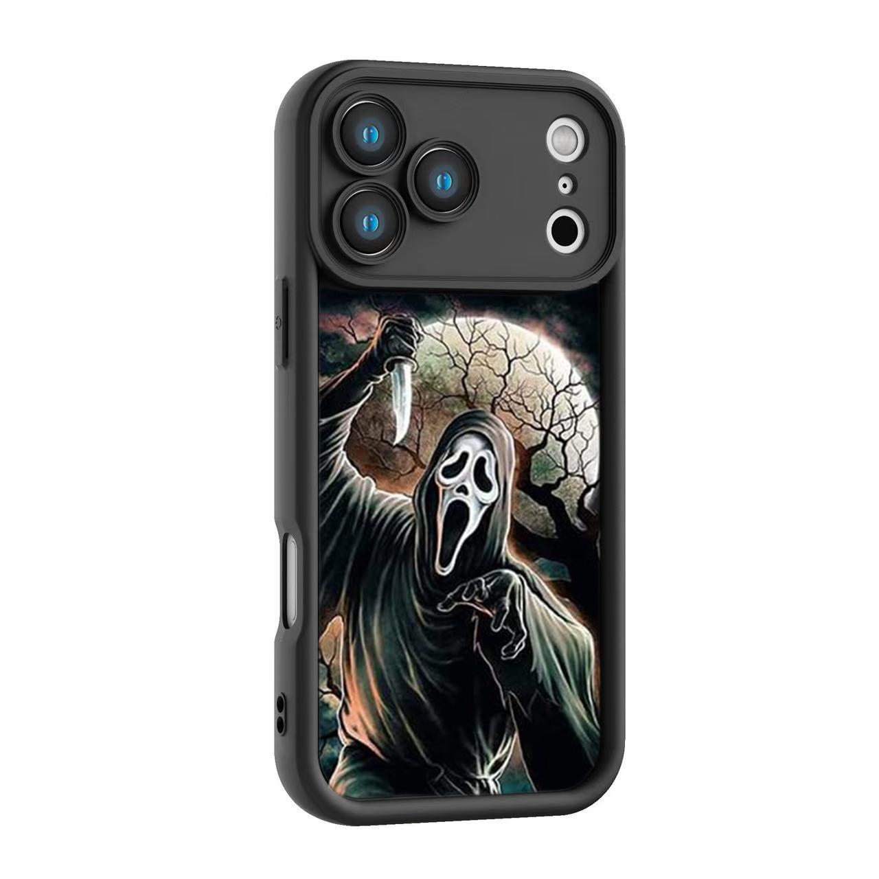 Cool Scary Horror Halloween Black Phone Case with Iconic Characters Chucky for iPhone 17 Pro Max Air 16 Plus 15 14 13 12 mini Shockproof TPU Cover Easy Installation - TikTok Shop Cool Scary Horror Halloween Black Phone Case with Iconic Characters Chucky for iPhone 17 Pro Max Air 16 Plus 15 14 13 12 mini Shockproof TPU Cover Easy Installation - TikTok Shop