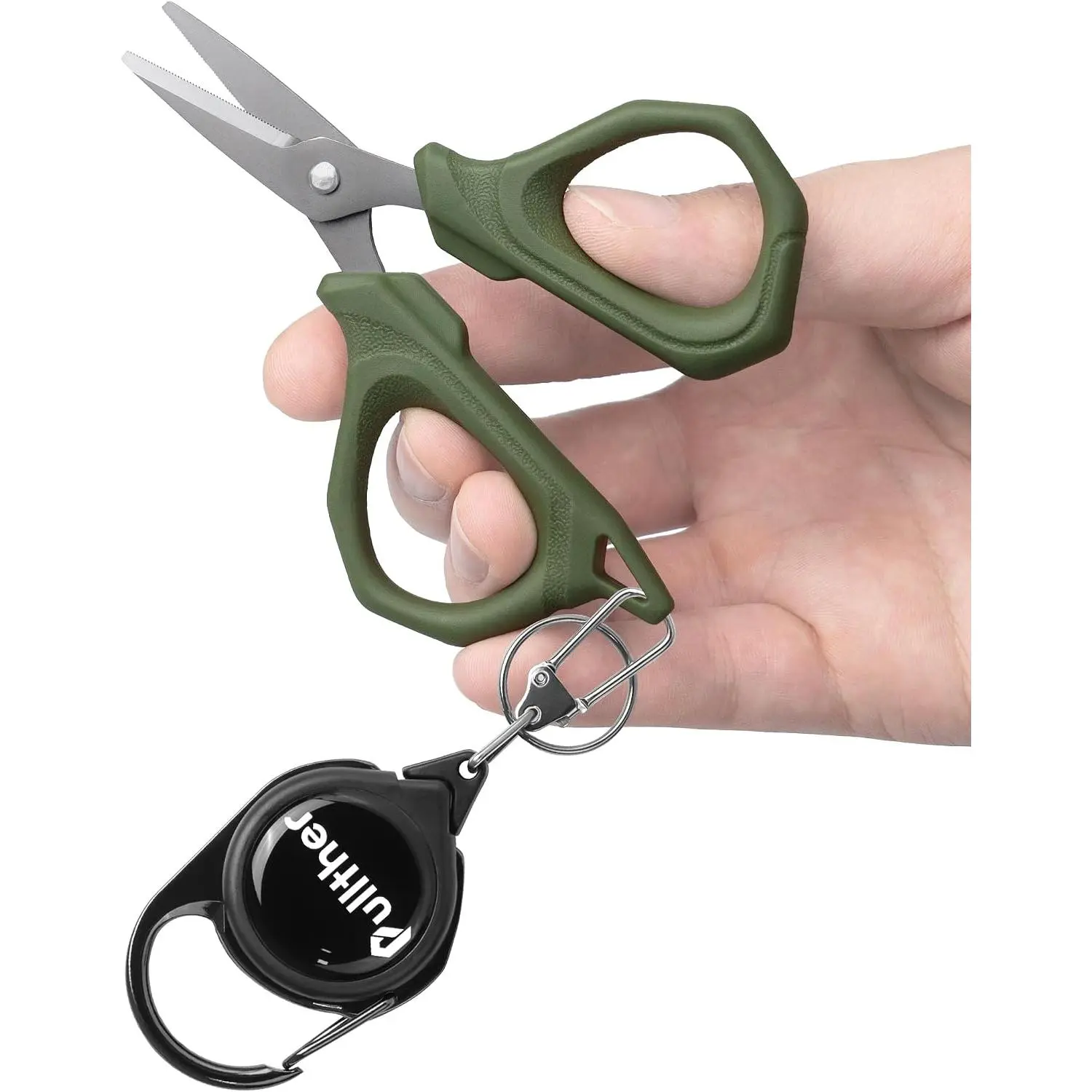 4.6"Fishing Scissors,Fishing Line Cutter for Braided Line