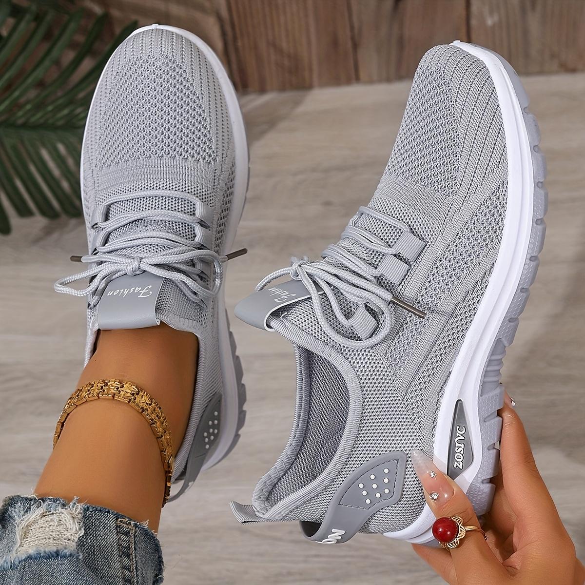 【QUAWUJIE】Women's Plus Size Wide Fit Sneakers 2026 Spring Summer New Arrival Mesh Breathable Lightweight For Ladies Outdoor Daily Wear 【QUAWUJIE】Women's Plus Size Wide Fit Sneakers 2026 Spring Summer New Arrival Mesh Breathable Lightweight For Ladies Outdoor Daily Wear