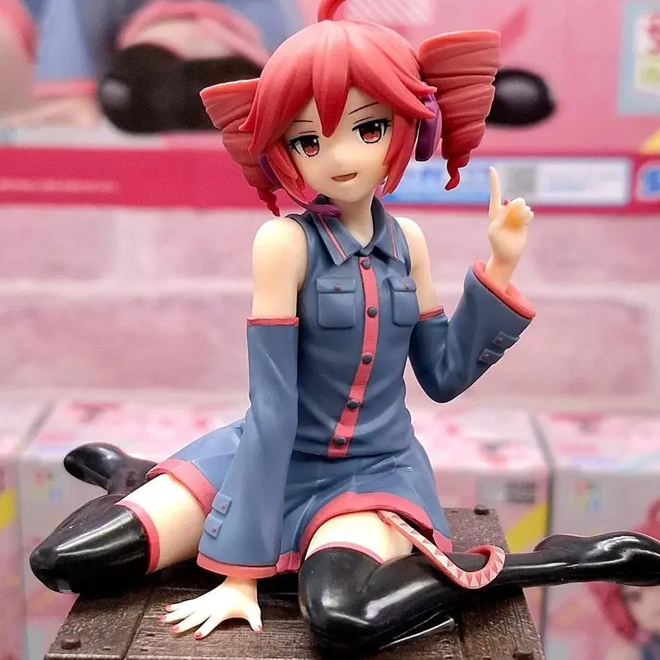 Original SEGA Utau Kasane Teto Premium Chokonose PVC Action Figure, Anime Figurine for Anime Collectors, Model Collection & Birthday Gift
