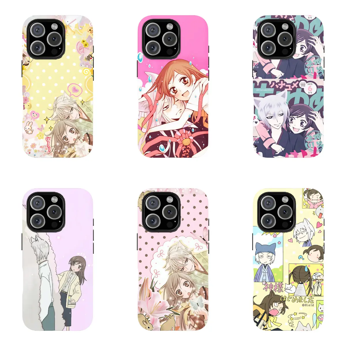 Anime  Kamisama Kiss Cute Maiden's Heart Colroful Couple Phone Case For iPhone 11 12 13 14 15 16 17 Pro Max Air Plus Fall Protection Gift