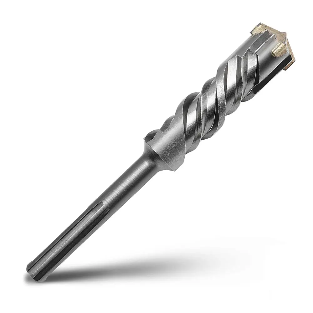10 inch Length SDS Max Rotary Hammer Drill Bit, Carbide Tip Masonry Drill Bit,Concrete Drill Bit for Masonry, Brick, Stone, Concrete (Length :260mm / 10 inch, 10mm-42mm Diameter)