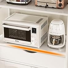 64 Inches Freestanding Storage Cabinet Furniture White