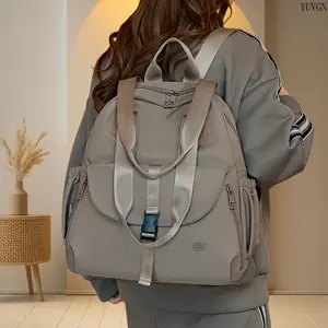 2026 Multi-Pocket Convertible Backpack for Women, Large Capacity Water Resistant Travel Daypack, 2-Way Carry Hand & Shoulder Wear Purse, Roomy Casual Bag Perfect for Trips, Outings, Commute, Campus & Daily Errands in Assorted Colors