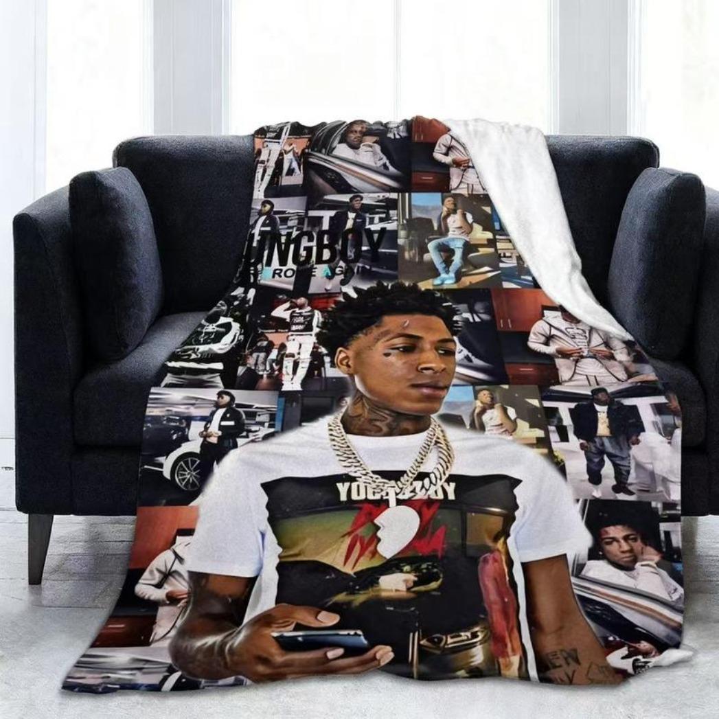 YoungBoy Never Broke Again Funny Blanket Suitable for Sofa Bedroom Car Soft Air Conditioning Blanket etc. Suitable for all seasons Applies to Super Soft Decorative Sofa/Sofa/Dedroom Soft, lightweight and breathable YoungBoy Never Broke Again Funny Blanket Suitable for Sofa Bedroom Car Soft Air Conditioning Blanket etc. Suitable for all seasons Applies to Super Soft Decorative Sofa/Sofa/Dedroom Soft, lightweight and breathable