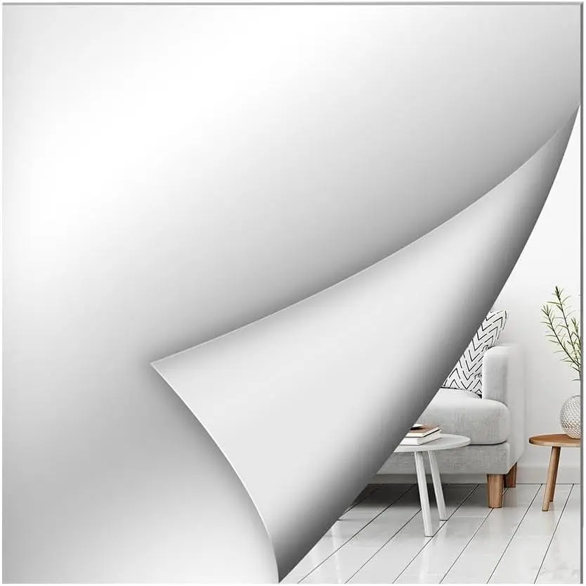Full Length Mirror Tiles, 12x12 Inch Unbreakable  Squares for Bedroom,  Gym, Walls - Shatterproof Mirror Stickers (1pcs)