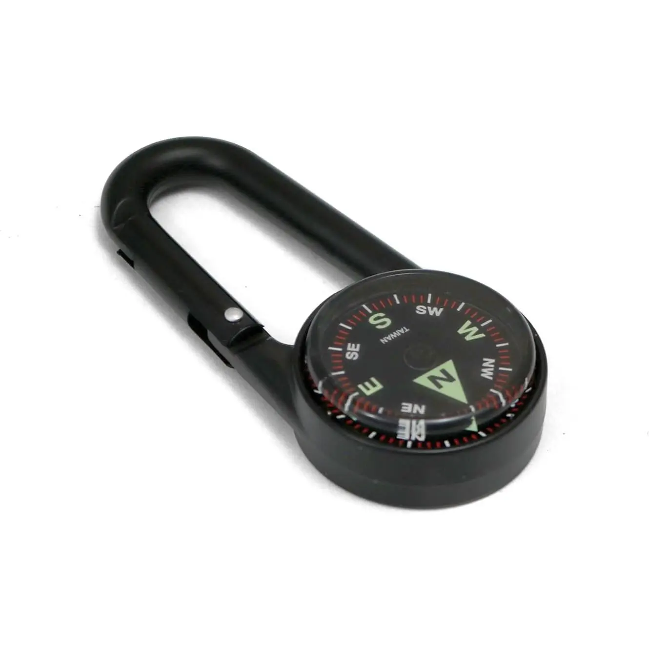Compass – Carabiner, Liquid-Filled Navigation Tool for Hiking, Camping, Survival & Orienteering