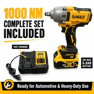 2026 DEWALT DCF900 Impact Wrench 1/2" Inch High Torque With Hog Ring Anvil 20V Brushless Cordless Wrench Dewalt Power Tools