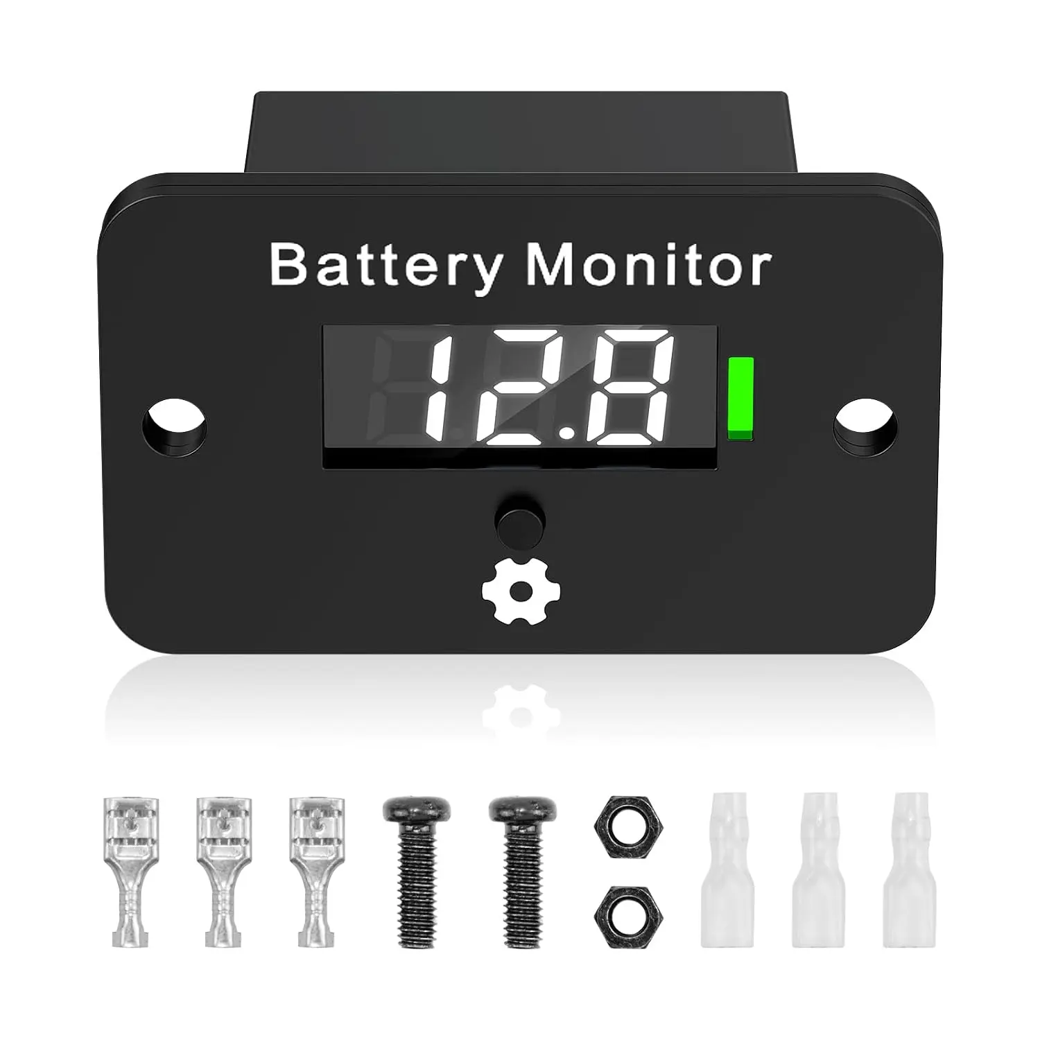 BM280 Digital  Gauge, 12V-72V   Meter for Golf Cart,  LED   for Lithium & Lead Acid , Compatible with EZGO Club  and