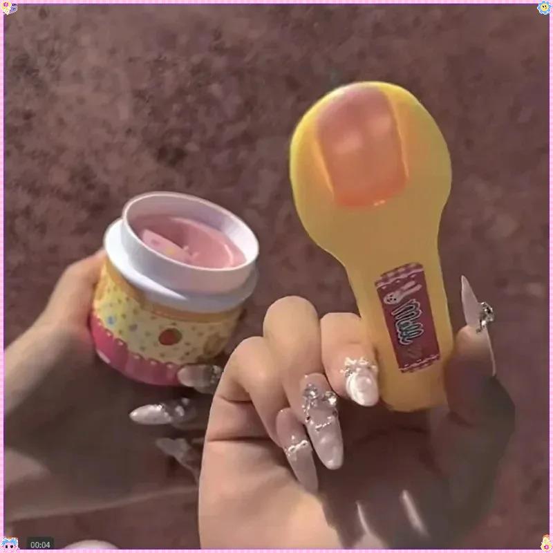 @9 Types Food Feeding Toy Japanese Pudding Feeding Toy Ramen Ice Cream Jelly Strawberry Pudding Set Kids' Role Play Toys Gifts