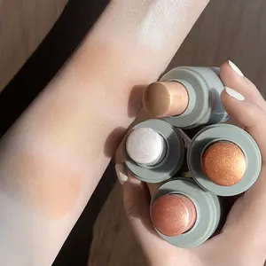 1pc Eye Shadow Highlighter Stick, Four Colors Available, Long-Lasting Creamy Finish, Easy Application, Essential Travel Makeup