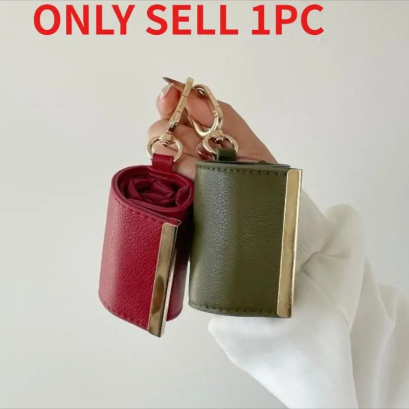 Foldable Keychain Shopping Bag Large Capacity Reusable Environmentally Friendly Handbag Pendant