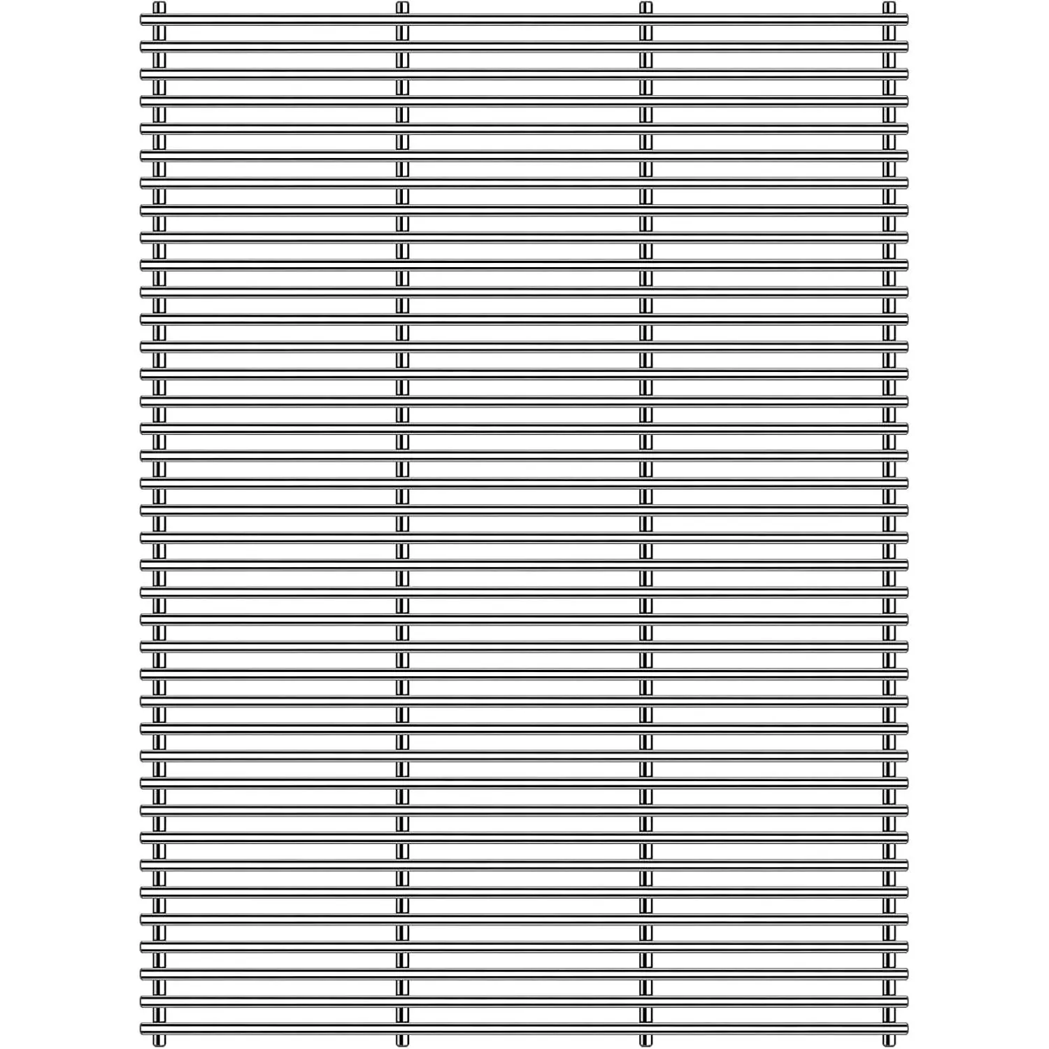 S65051 Full Size Stainless Steel Cooking Grid Grates   for Chargriller 2121, 2123, 2222, 2828, 3001, 3030, 3725, 4000, 5050, 5252,19 3/4"x27" 1 Pack