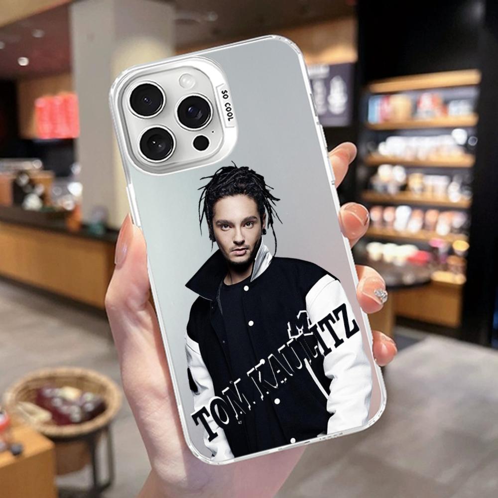 Singer Tom Bill Kaulitz Tokio Hotel Phone Case For iPhone17 16 15 14 13 12 11 Pro Max X XR XSMAX Matte Shockproof Back Cover