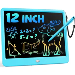 12 Inch LCD Writing Tablet for 3 Year Olds, Electronic Drawing Pad for Kids, Blue