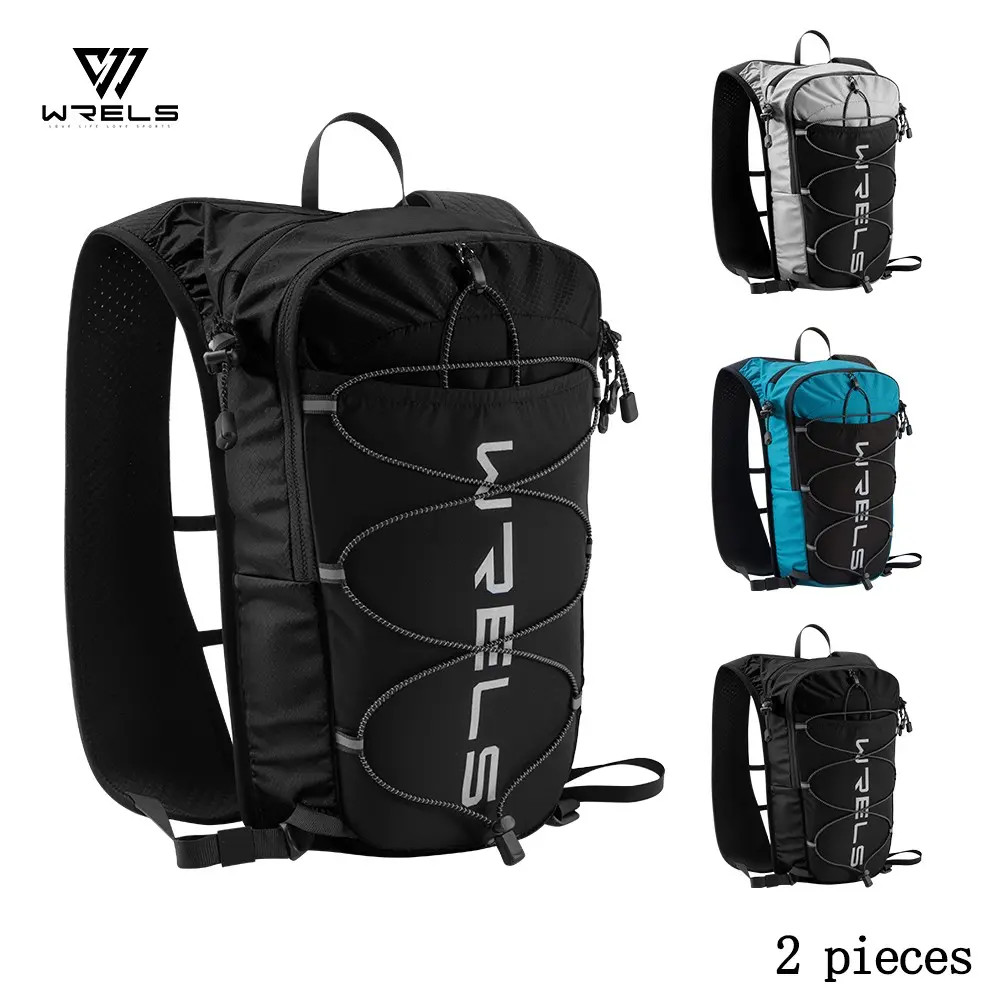 Wrels Outdoor Hiking Backpack, Unisex Lightweight Hydration Pack, Large Capacity Running Sports Shoulder Bag, Perfect for Trail Adventures