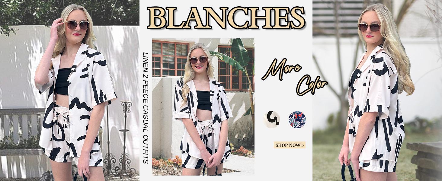 MNLYBABY Womens Hawaiian 2 Piece Tracksuit: Outfit Short Sleeve Button Down Shirt and Shorts Lounge Set