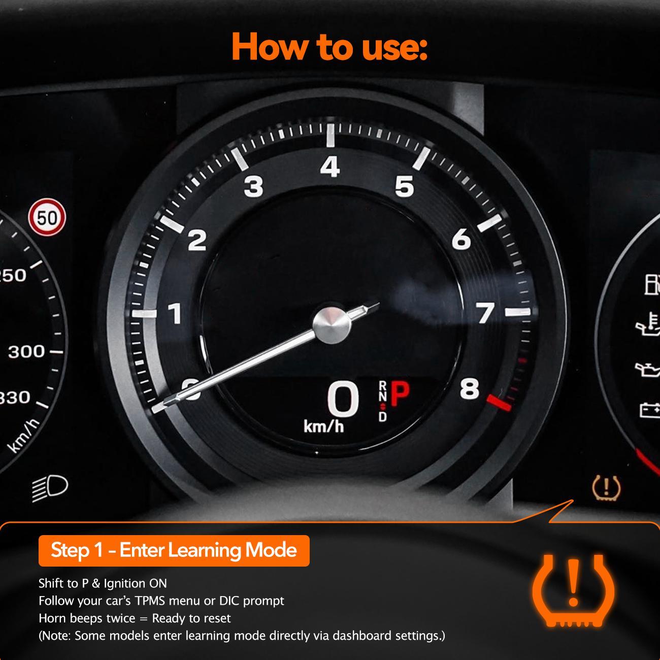 VXDAS TPMS19 for Ford | Tire Pressure Sensor Relearn & Reset Tool | Essential for F-150, F-250, F-350, Mustang, Explorer & Lincoln (2006-2025)