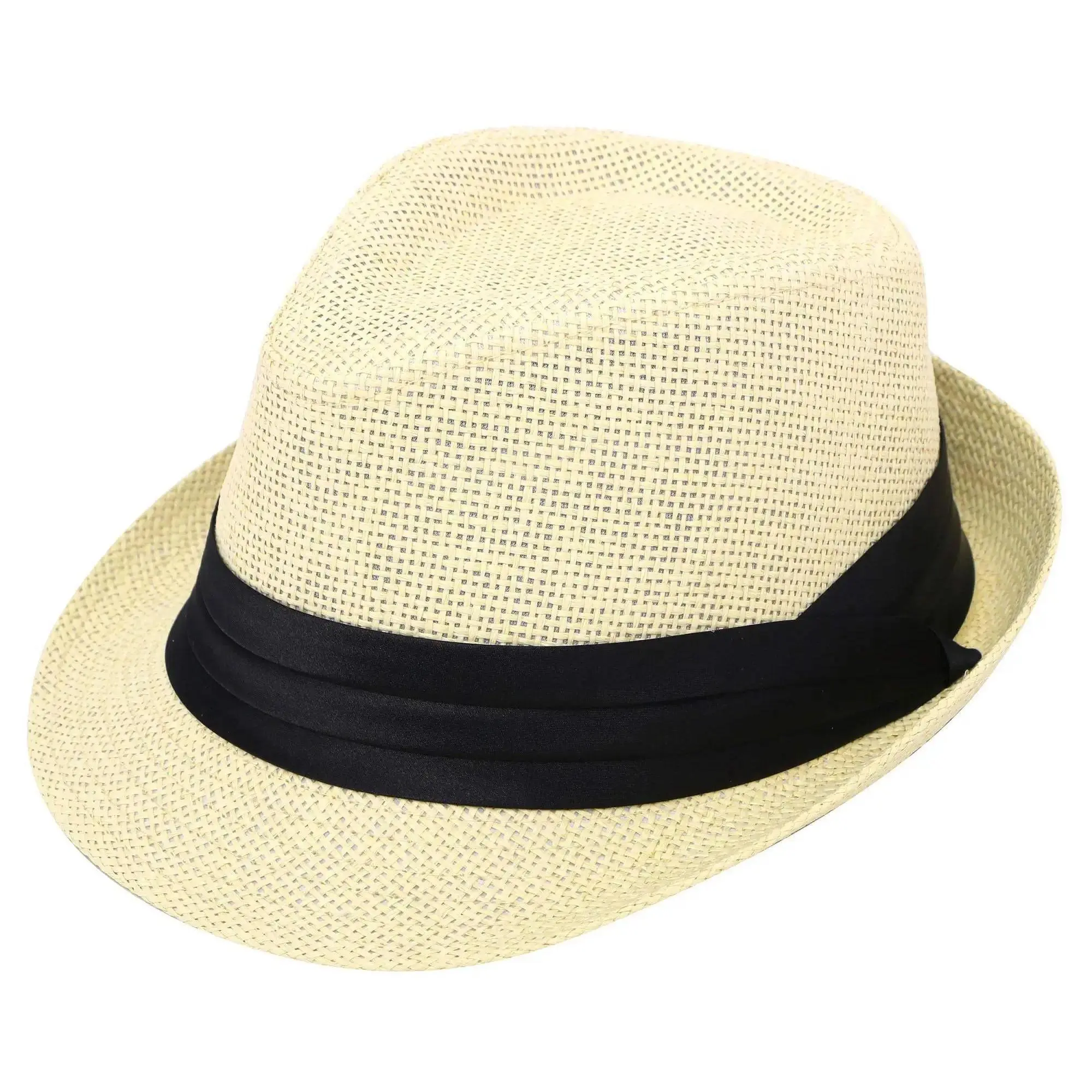 1-26 Pack Short Brim 1920s Fedora Hats for Men Short Brim Sun Hats Classic Pork Pie Panama Hats for Women Party Wedding Costume