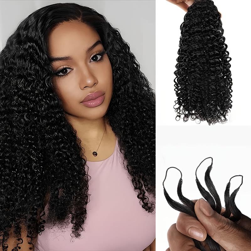 ISEE HAIR Crochet  Hair Extensions Miracle Knots Pre-Separated 50g/Pack (– Knotless Boho Braids, Multiple Curly & Wave Textures Protective Hairstyles For Black Women # greenish # TikTokShopSpringGlowUp