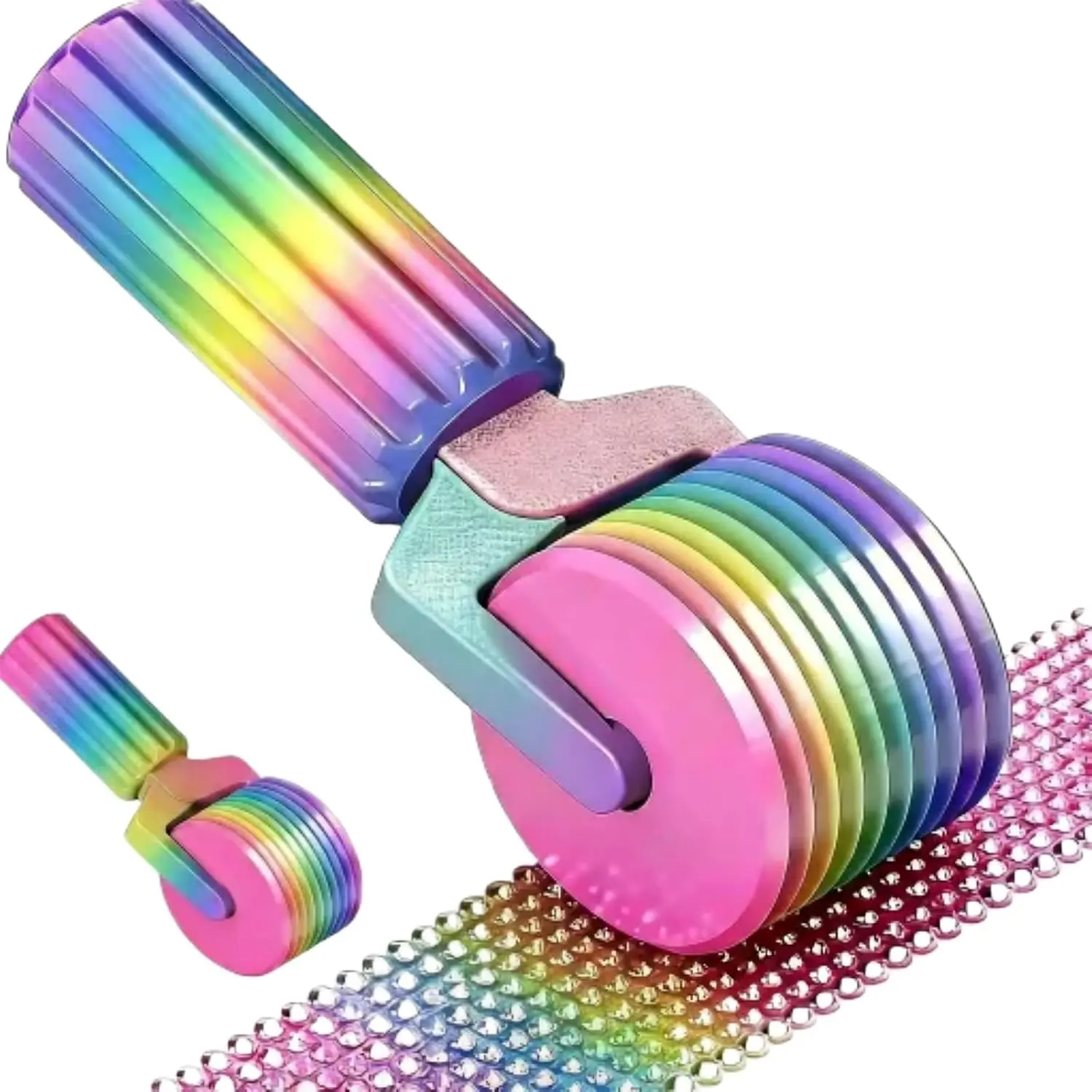 Detachable  Painting Roller,  Art Tool - Candy Colors | Features a comfortable grip design for smooth, -free pressing. An essential  painting accessory for DIY crafts.