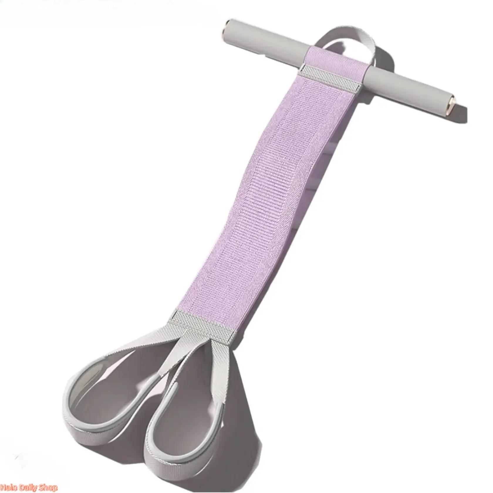 2026 Women's Yoga Pedal Resistance Fabric Band with Handles, Foot Pedal Resistance Band, Sit Up Assist Elastic Rope,Fitness Equipment, Workout Bands, Training Equipment