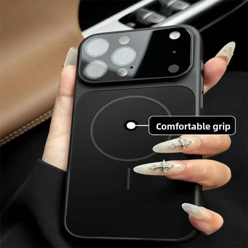 Instantly Transform into 17 Large Window Compatible with iPhone 16 Pro Max Phone Case Apple 17 Matte Anti-drop with Lens Protector 15