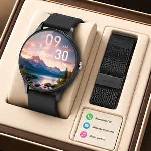 2026 New Smartwatch for Men and Women, Bluetooth-compatible Calling, Music Control, Weather Alert, Sedentary Reminder, Multiple Sports Modes, USB Charging